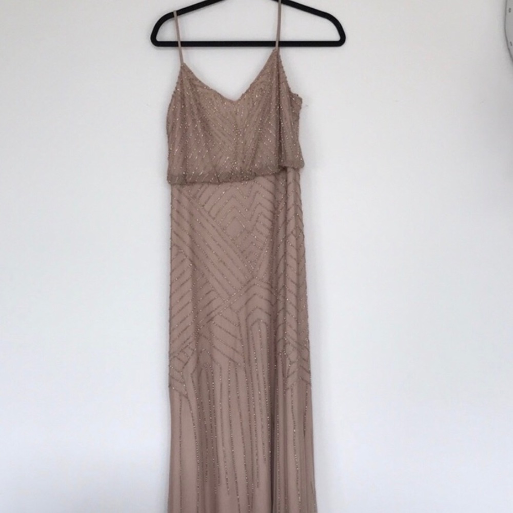Adrianna Papell beaded Sofia dress